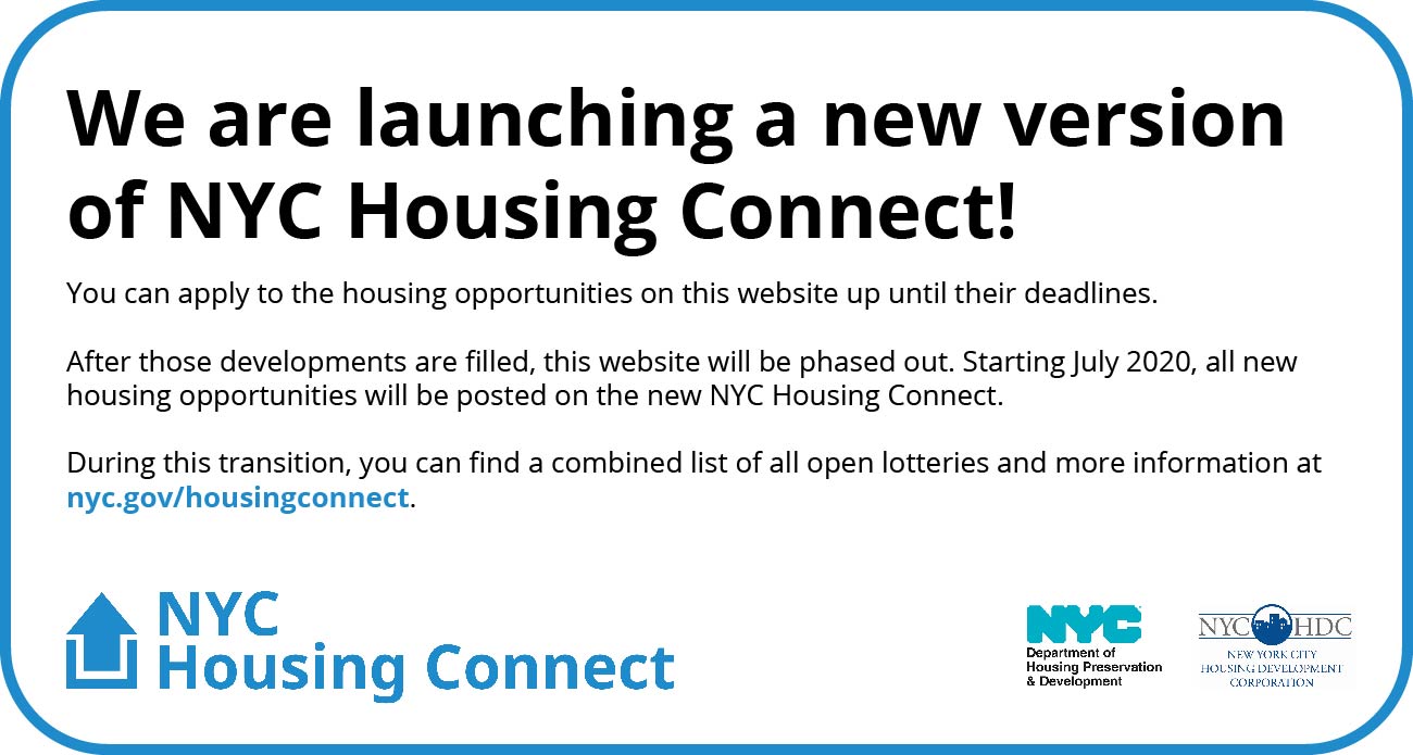 NYC HOUSING CONNECT